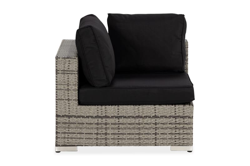 Bahamas Hjørnemodul - Grå - Hagemøbler - Loungemøbler - Moduler - Hjørnemodul hagesofa