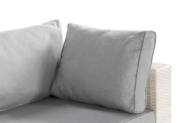 Bahamas Hjørnemodul - Hvit - Hagemøbler - Loungemøbler - Moduler - Hjørnemodul hagesofa