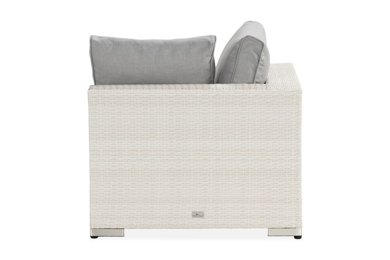 Bahamas Hjørnemodul - Hvit - Hagemøbler - Loungemøbler - Moduler - Hjørnemodul hagesofa