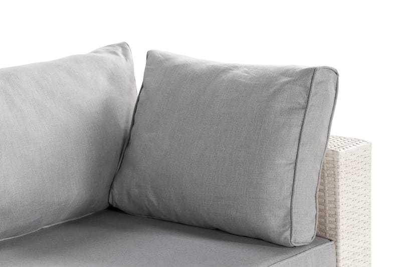 Bahamas Hjørnemodul - Hvit - Hagemøbler - Loungemøbler - Moduler - Hjørnemodul hagesofa