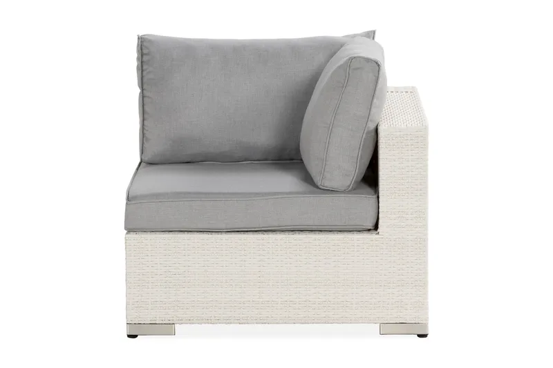 Bahamas Hjørnemodul - Hvit - Hagemøbler - Loungemøbler - Moduler - Hjørnemodul hagesofa