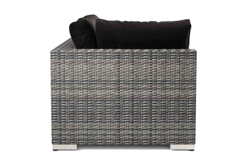 Bahamas Högermodul utomhus 140 cm i konstrotting NO BRAND - Hagemøbler - Loungemøbler - Moduler