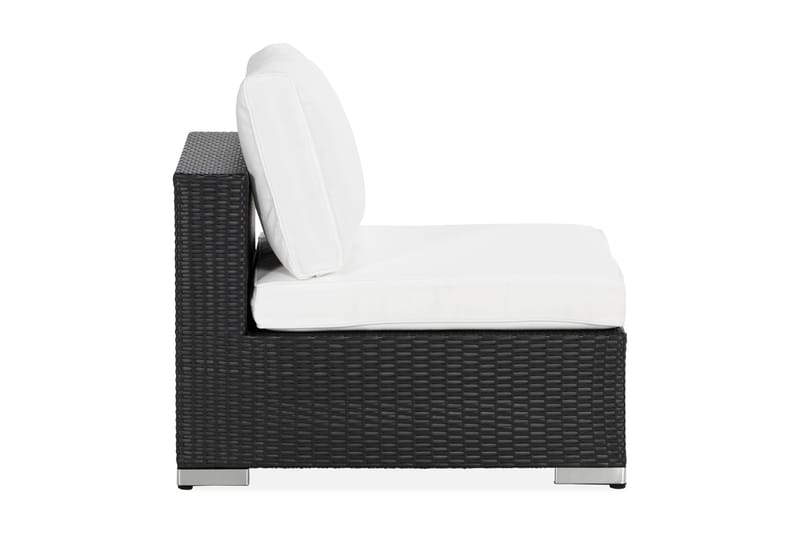 Bahamas Midtdel - Svart - Hagemøbler - Loungemøbler - Moduler