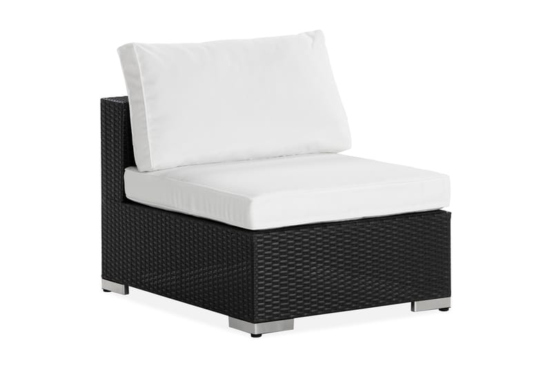 Bahamas Midtdel - Svart - Hagemøbler - Loungemøbler - Moduler