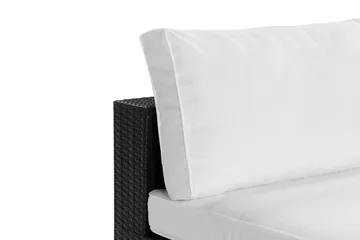 Bahamas Midtdel - Svart - Hagemøbler - Loungemøbler - Moduler