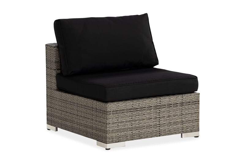 Bahamas Midtmodul - Grå - Hagemøbler - Loungemøbler - Moduler