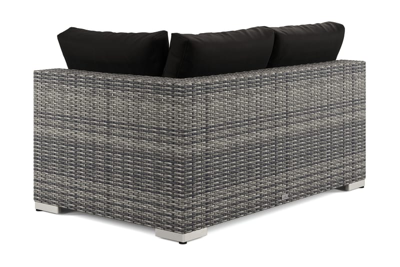 Bahamas Vänstermodul utomhus 140 cm i konstrotting - Hagemøbler - Loungemøbler - Moduler