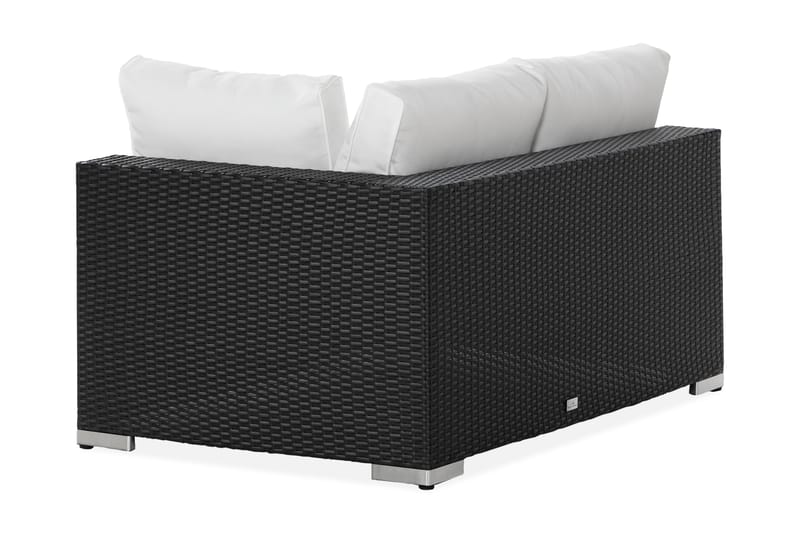 Bahamas Venstredel 140 cm - Svart - Hagemøbler - Loungemøbler - Moduler