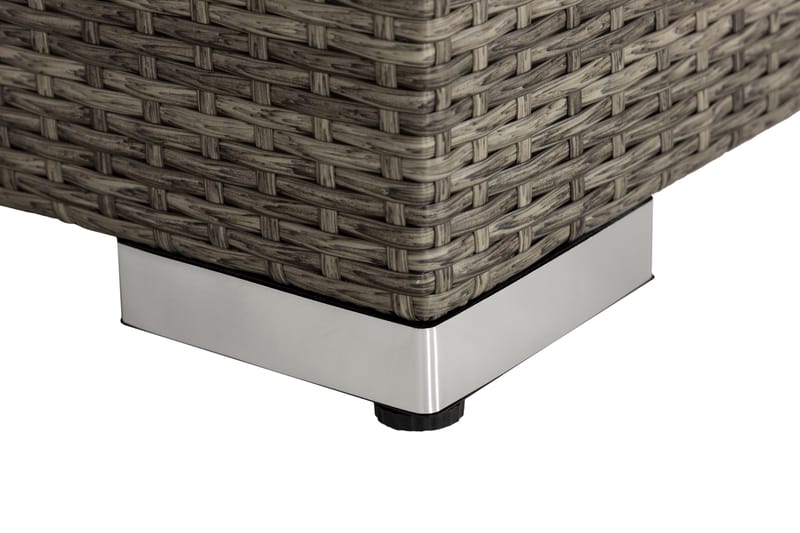 Bahamas Venstremodul 140 cm - Grå - Hagemøbler - Loungemøbler - Moduler