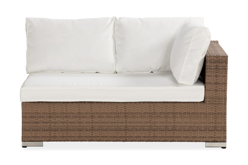 Bahamas Venstremodul 140 cm - Sand - Hagemøbler - Loungemøbler - Moduler