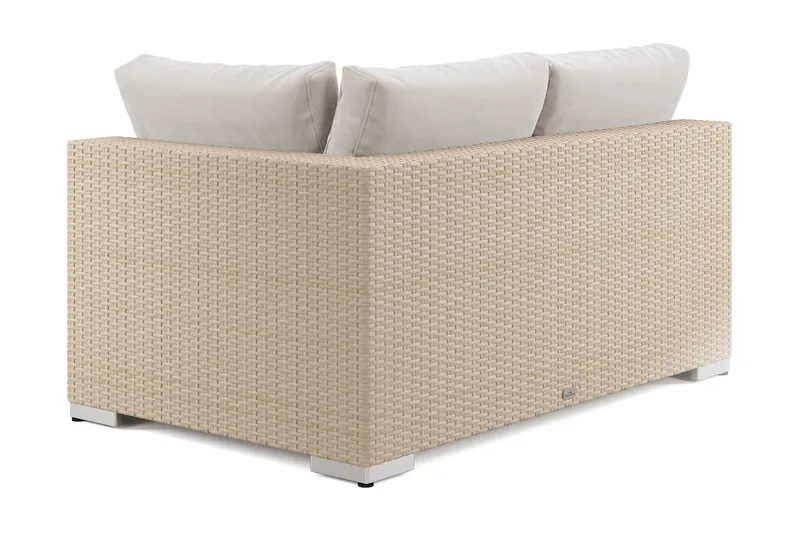 Bahamas Venstremodul Utendørs 140 cm - Beige - Hagemøbler - Loungemøbler - Moduler
