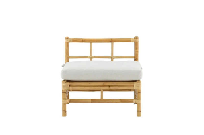 Cane Midtmodul - Beige - Hagemøbler - Loungemøbler - Moduler - Midtmodul hagesofa