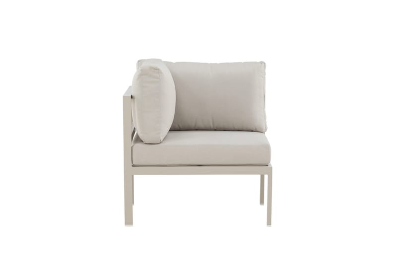 Copacabana hjørnemodul 74 cm utendørs - Beige - Hagemøbler - Loungemøbler - Moduler - Hjørnemodul hagesofa