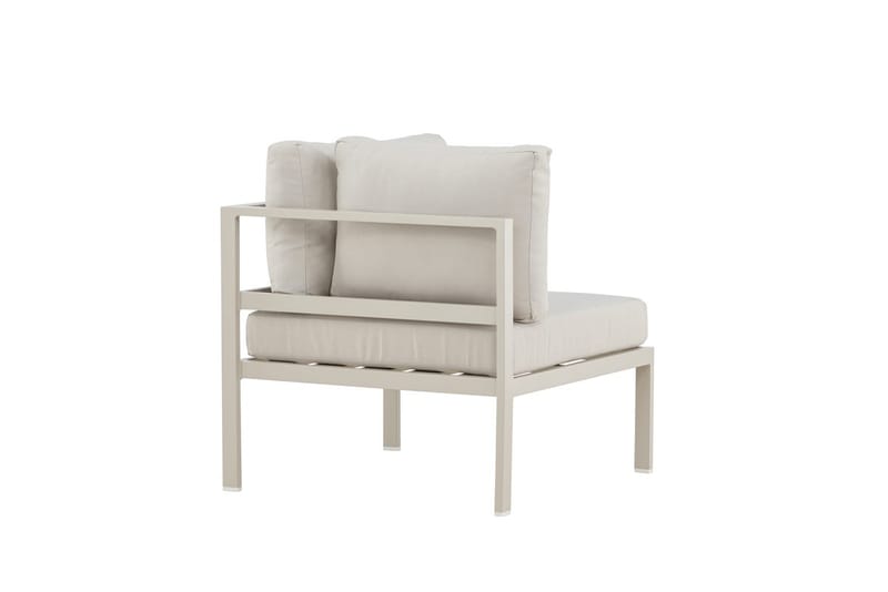 Copacabana hjørnemodul 74 cm utendørs - Beige - Hagemøbler - Loungemøbler - Moduler - Hjørnemodul hagesofa