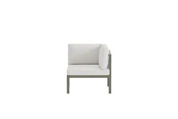 Copacabana hjørnemodul 74 cm utendørs - Brun - Hagemøbler - Loungemøbler - Moduler - Hjørnemodul hagesofa