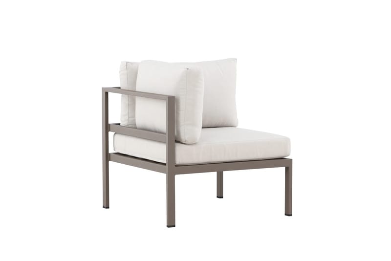 Copacabana hjørnemodul 74 cm utendørs - Brun - Hagemøbler - Loungemøbler - Moduler - Hjørnemodul hagesofa