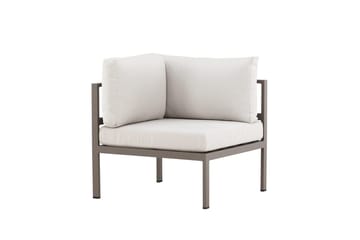 Copacabana hjørnemodul 74 cm utendørs - Brun - Hagemøbler - Loungemøbler - Moduler - Hjørnemodul hagesofa