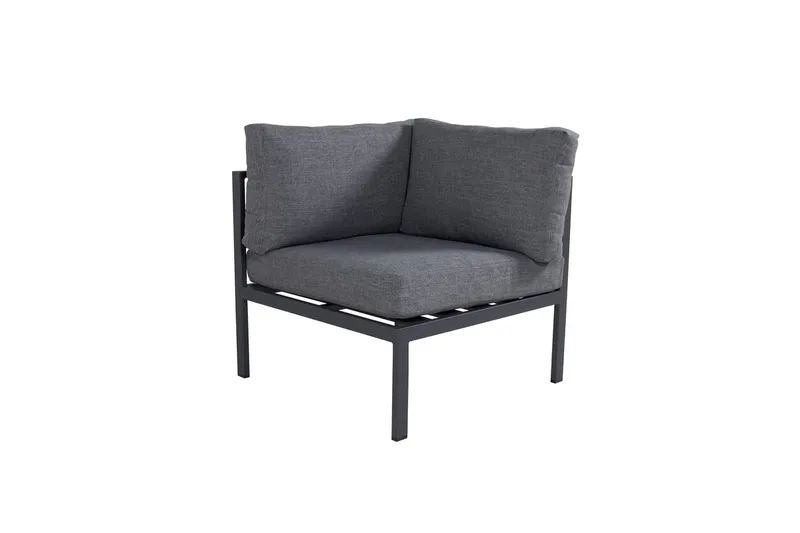 Copacabana hjørnemodul 74 cm utendørs - Svart - Hagemøbler - Loungemøbler - Moduler - Hjørnemodul hagesofa