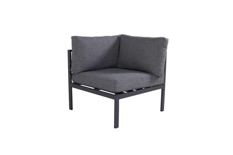Copacabana hjørnemodul 74 cm utendørs - Svart - Hagemøbler - Loungemøbler - Moduler - Hjørnemodul hagesofa