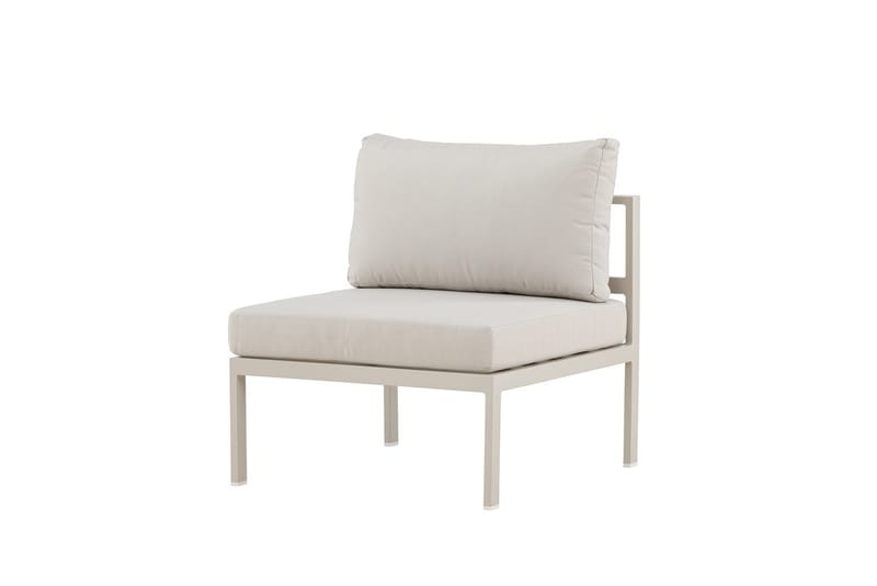 Copacabana midtmodul 70 cm utendørs - Beige - Hagemøbler - Loungemøbler - Moduler - Midtmodul hagesofa