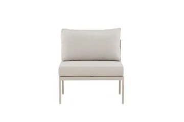 Copacabana midtmodul 70 cm utendørs - Beige - Hagemøbler - Loungemøbler - Moduler