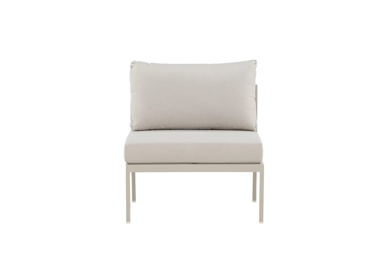 Copacabana midtmodul 70 cm utendørs - Beige - Hagemøbler - Loungemøbler - Moduler - Midtmodul hagesofa