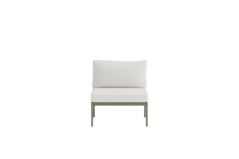 Copacabana midtmodul 70 cm utendørs - Brun - Hagemøbler - Loungemøbler - Moduler