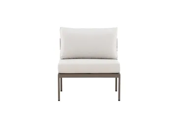Copacabana midtmodul 70 cm utendørs - Brun - Hagemøbler - Loungemøbler - Moduler