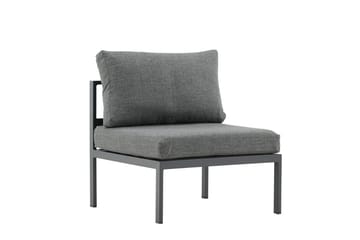 Copacabana midtmodul 70 cm utendørs - Svart - Hagemøbler - Loungemøbler - Moduler