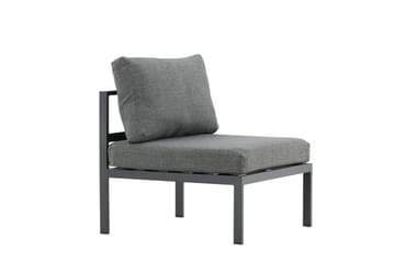 Copacabana midtmodul 70 cm utendørs - Svart - Hagemøbler - Loungemøbler - Moduler