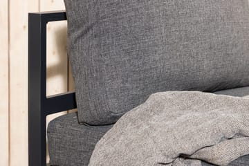 Copacabana midtmodul 70 cm utendørs - Svart - Hagemøbler - Loungemøbler - Moduler
