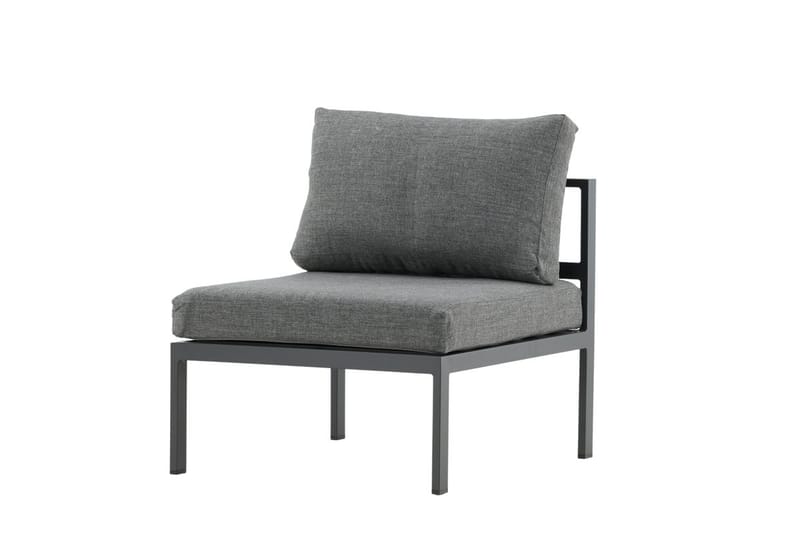 Copacabana midtmodul 70 cm utendørs - Svart - Hagemøbler - Loungemøbler - Moduler - Midtmodul hagesofa