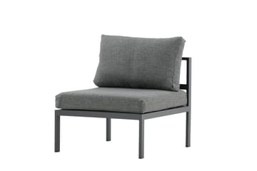 Copacabana midtmodul 70 cm utendørs - Svart - Hagemøbler - Loungemøbler - Moduler