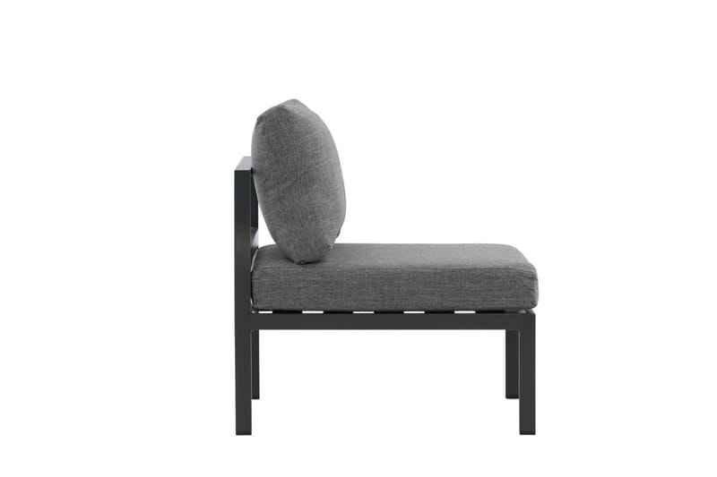 Copacabana midtmodul 70 cm utendørs - Svart - Hagemøbler - Loungemøbler - Moduler - Midtmodul hagesofa