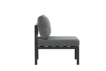 Copacabana midtmodul 70 cm utendørs - Svart - Hagemøbler - Loungemøbler - Moduler