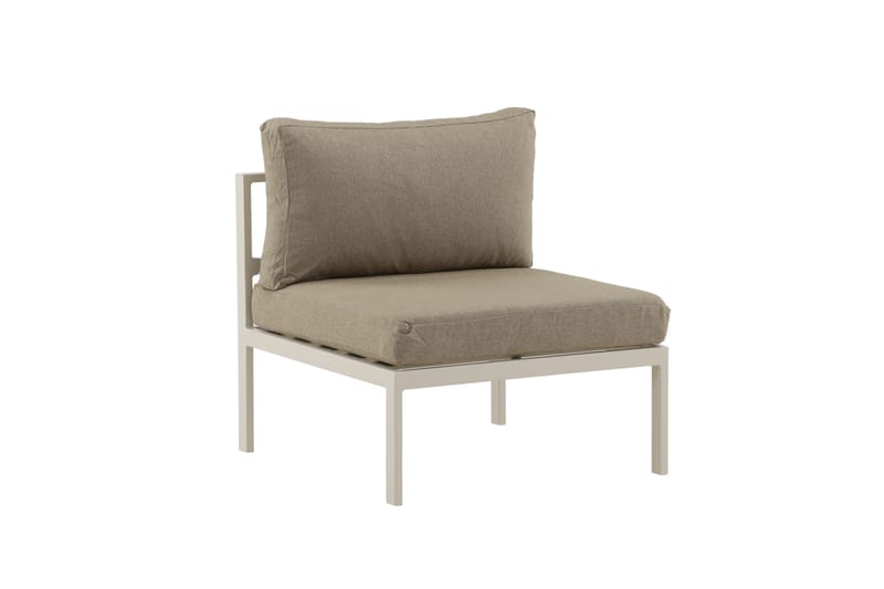 Copacabana Midtmodul Beige/Grå - Venture Home - Hagemøbler - Loungemøbler - Moduler - Midtmodul hagesofa