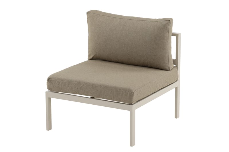 Copacabana Midtmodul Beige/Grå - Venture Home - Hagemøbler - Loungemøbler - Moduler - Midtmodul hagesofa