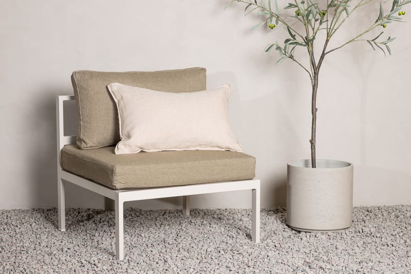 Copacabana Midtmodul Beige/Grå - Venture Home - Hagemøbler - Loungemøbler - Moduler - Midtmodul hagesofa