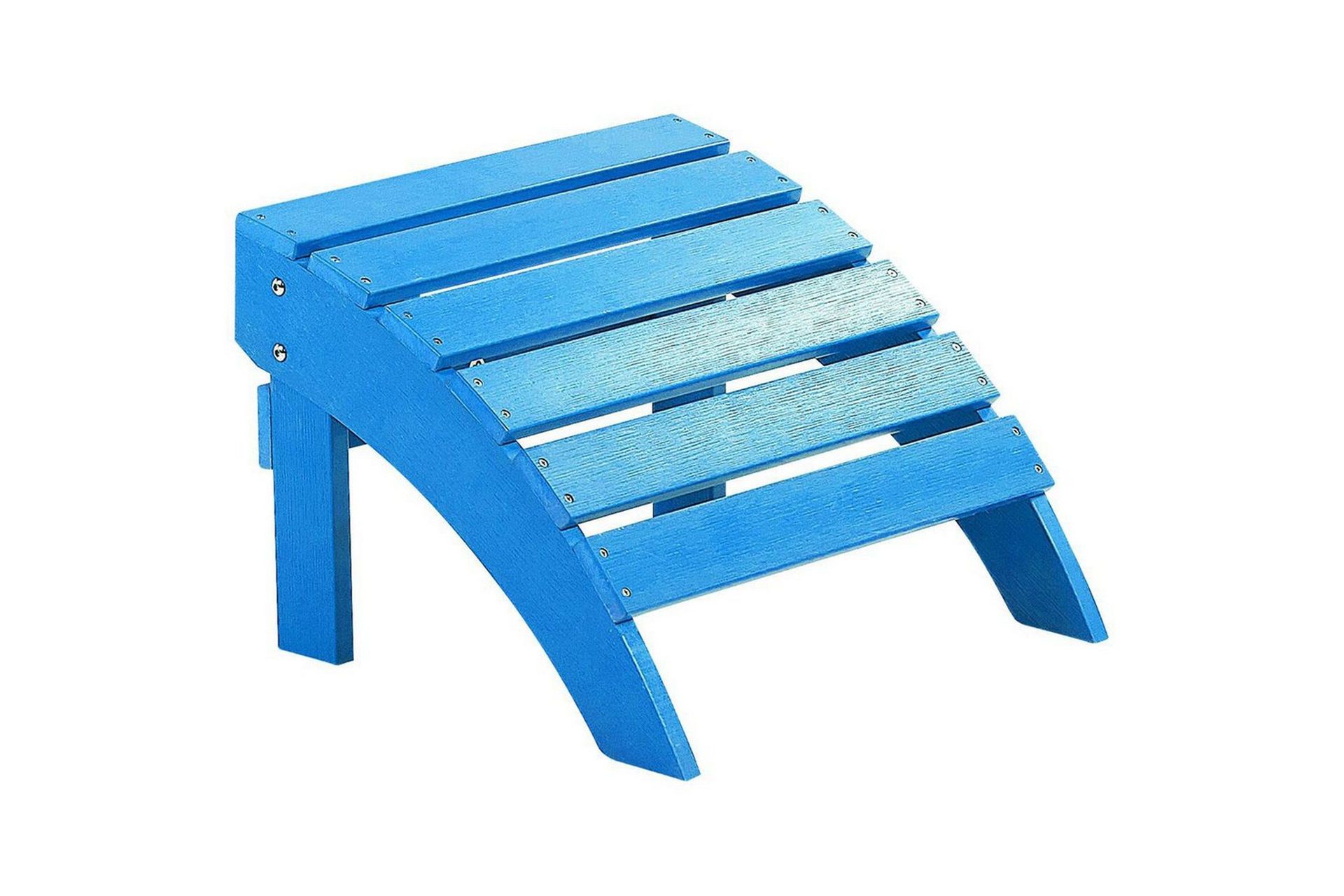 Fotstöd Beliani Adirondack Blå blue -
