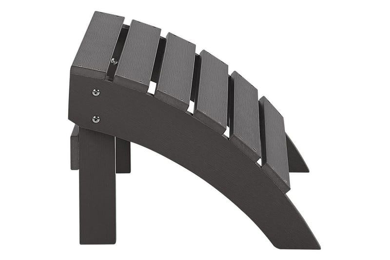Fotstöd Beliani Adirondack Blå Dark grey - Hagemøbler - Loungemøbler - Moduler - Skamler & Krakker