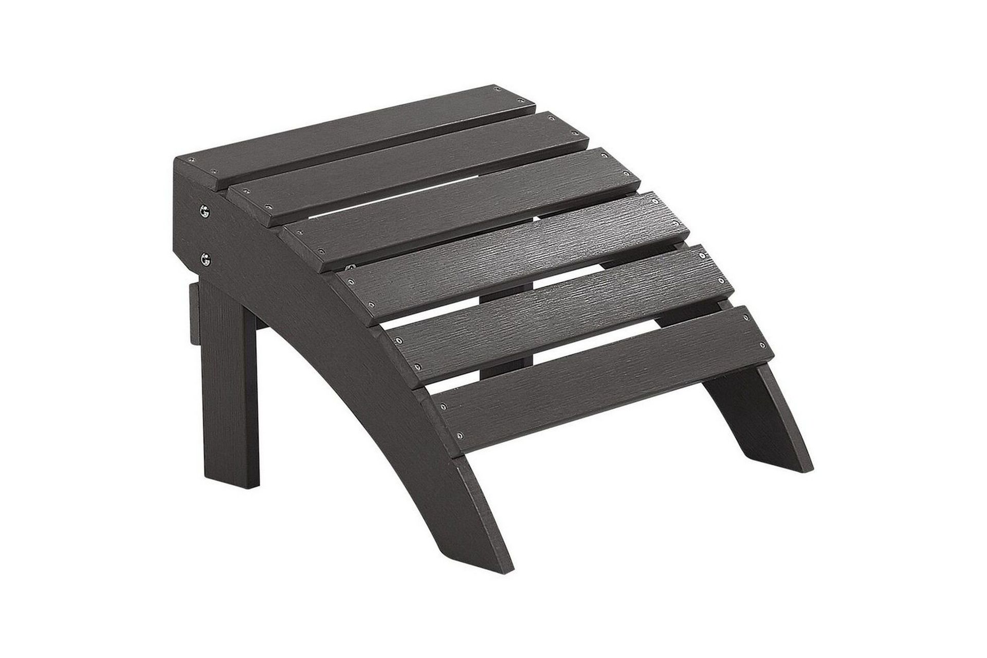 Fotstöd Beliani Adirondack Blå Dark grey -