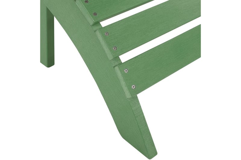 Fotstöd Beliani Adirondack Blå Green - Hagemøbler - Loungemøbler - Moduler - Skamler & Krakker