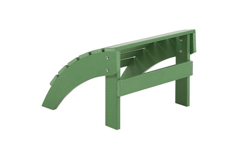 Fotstöd Beliani Adirondack Blå Green - Hagemøbler - Loungemøbler - Moduler - Skamler & Krakker
