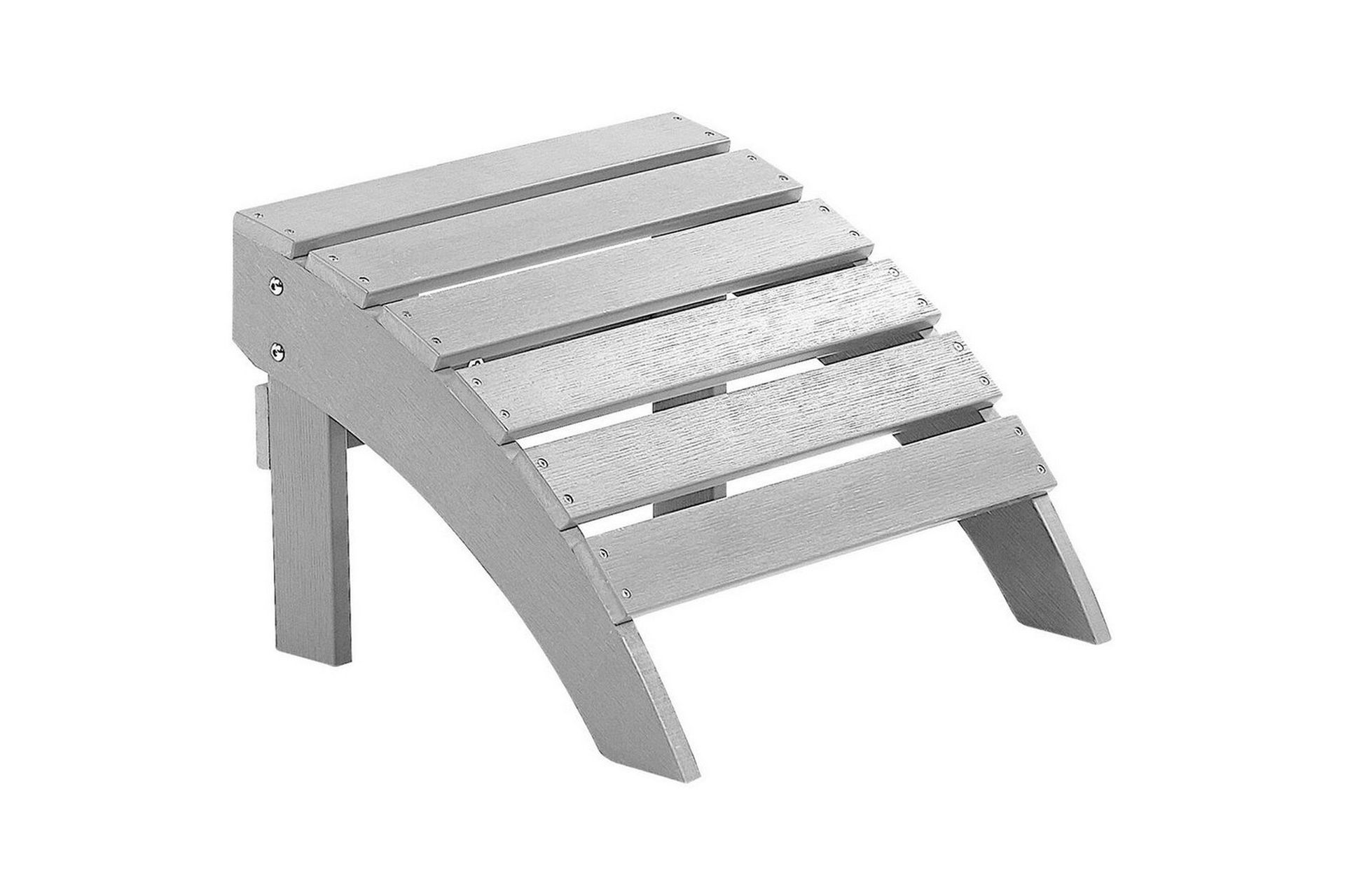 Fotstöd Beliani Adirondack Blå Light grey -