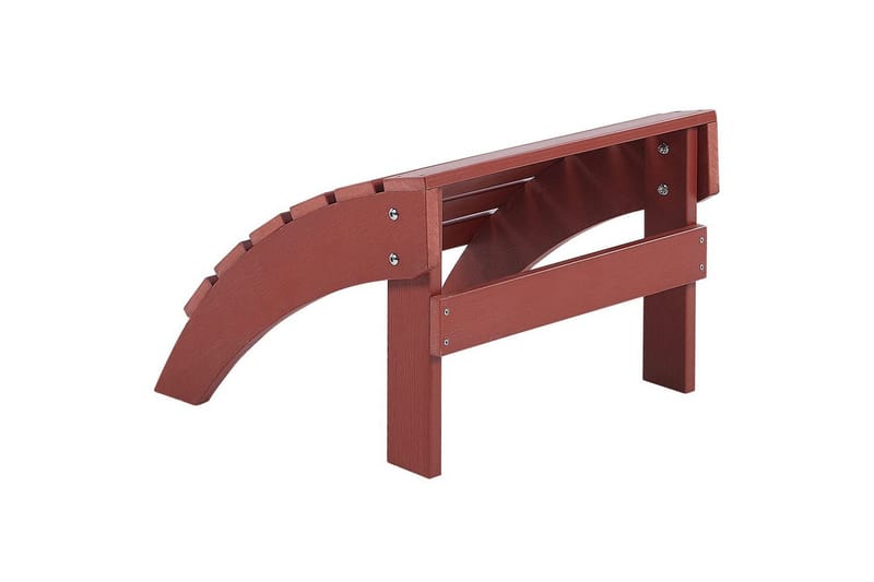 Fotstöd Beliani Adirondack Blå Red - Hagemøbler - Loungemøbler - Moduler - Skamler & Krakker