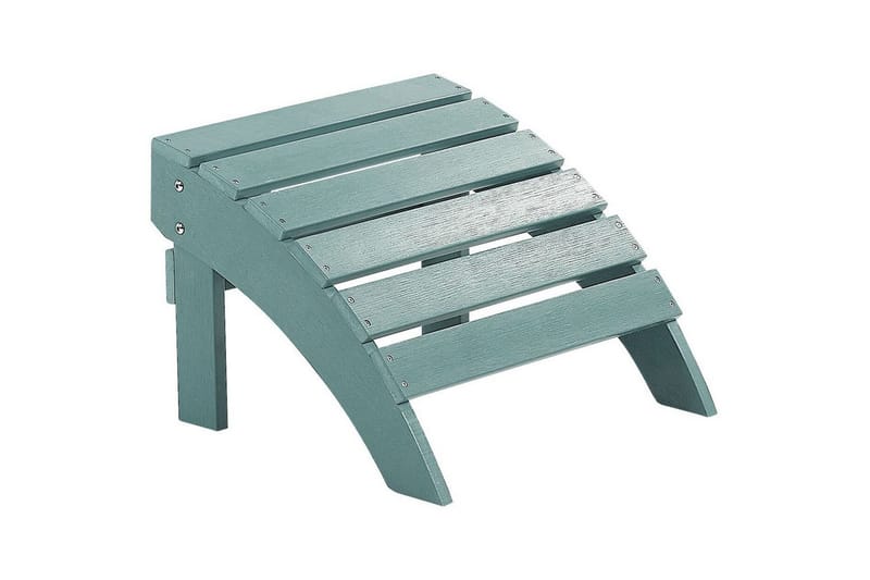 Fotstöd Beliani Adirondack Blå Turquoise