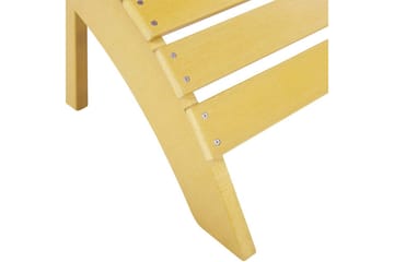 Fotstöd Beliani Adirondack Blå Yellow - Hagemøbler - Loungemøbler - Moduler - Skamler & Krakker