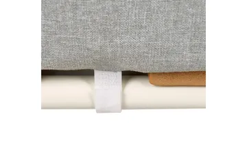 Fotstöd Beliani Senise Grey - Hagemøbler - Loungemøbler - Moduler - Skamler & Krakker