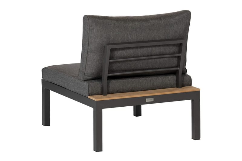 Hageloungeelement La Vida - Antrasitt - Hagemøbler - Loungemøbler - Moduler - Midtmodul hagesofa