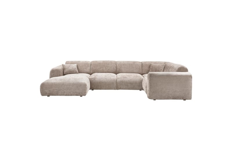 Hjørnesofa Sky - Naturlig, Høyre - Hagemøbler - Loungemøbler - Moduler - Hjørnemodul hagesofa
